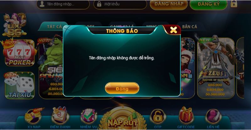 Sân chơi Loc86 club - Cổng game sở hữu kho game siêu khủng 9 Hạn chế của Loc86 club