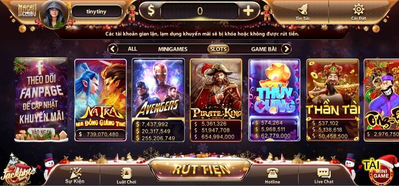 Macau Club - Cổng Game Siêu Đỉnh Trên Thị Trường Giải Trí 7 Game slot hoành tráng