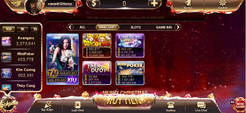 Nhatvip - Siêu phẩm hot trong thị trường giải trí Việt 2023 6 Minigame hay