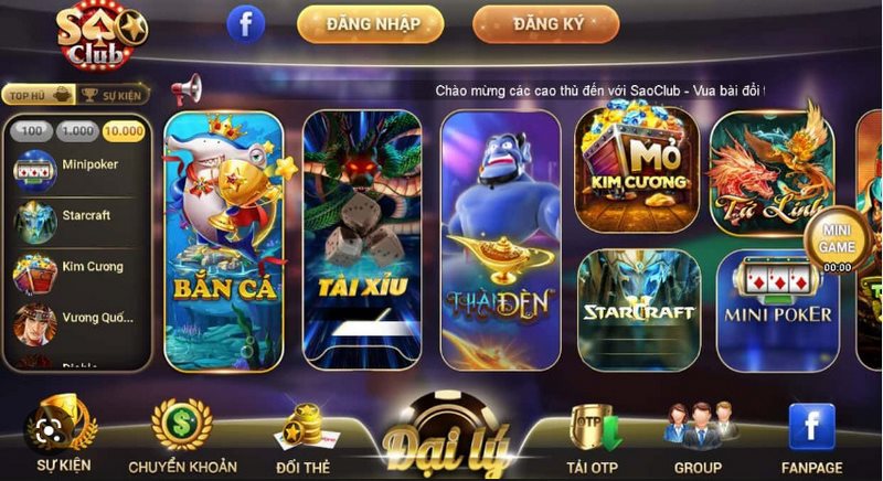 Sao Club - Sân Chơi Hàng Đầu Cho Game Thủ Hiện Nay 4 Hướng dẫn tải Sao club dành cho máy tính và điện thoại