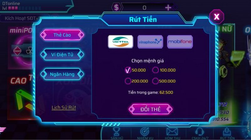 Sky club - Cổng game đẳng cấp dành cho những game thủ đỉnh cao 5 Giao dịch rút tiền tại Sky Club nhanh chóng, tiện lợi