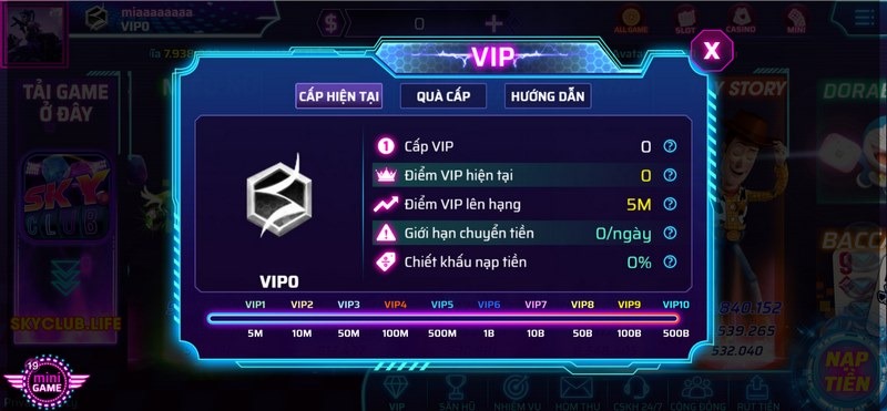 Sky club - Cổng game đẳng cấp dành cho những game thủ đỉnh cao 9 Ưu đãi thành viên dành cho vip của Sky Club