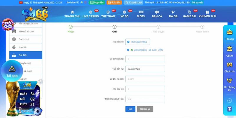 Sm66 - Cổng Game Giải Trí Đẳng Cấp Đạt Chuẩn Quốc Tế 8 Cách thức rút tiền của sm66