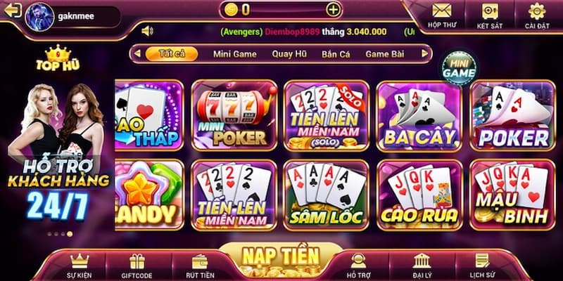 Sunvip - Cổng gamegiải trí đổi thưởng uy tín 3 Kho game bài đẳng cấp