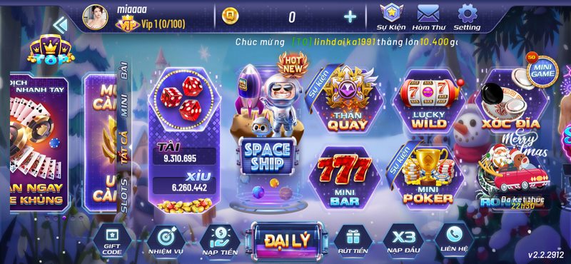 Thần quay - sân chơi giải trí đem lại khoản tiền thưởng siêu lớn 7 Thần quay có thiết kế giao diện trang chủ dễ nhìn, bố cục phân bổ khoa học