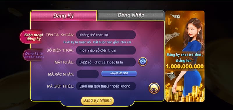 Giới Thiệu Cổng Game V99 Đổi Thưởng Siêu Hấp Dẫn Năm 2023 2 Hướng dẫn đăng ký tài khoản V99 siêu đơn giản