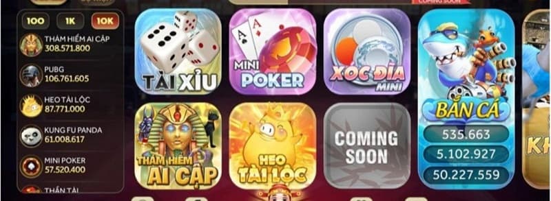 Vina Vin - Cổng Game Giải Trí Online Siêu Chất Lượng 5 Vina vin cho ra mắt nhiều tựa game siêu hấp dẫn