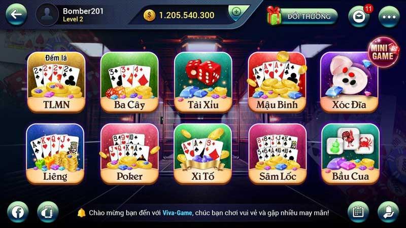 Vina Vin - Cổng Game Giải Trí Online Siêu Chất Lượng 4 Game bài đổi thưởng Viva Vin