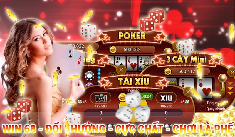 Win68 - Thiên Đường Giải Trí Đổi Thưởng Uy Tín Hàng Đầu 6 Mini game cực chất tại Win68