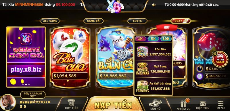 X8 Club - Cổng game thưởng không thể bỏ qua trong năm 2023 11 Những ưu điểm vượt trội chỉ có tại cổng game X8