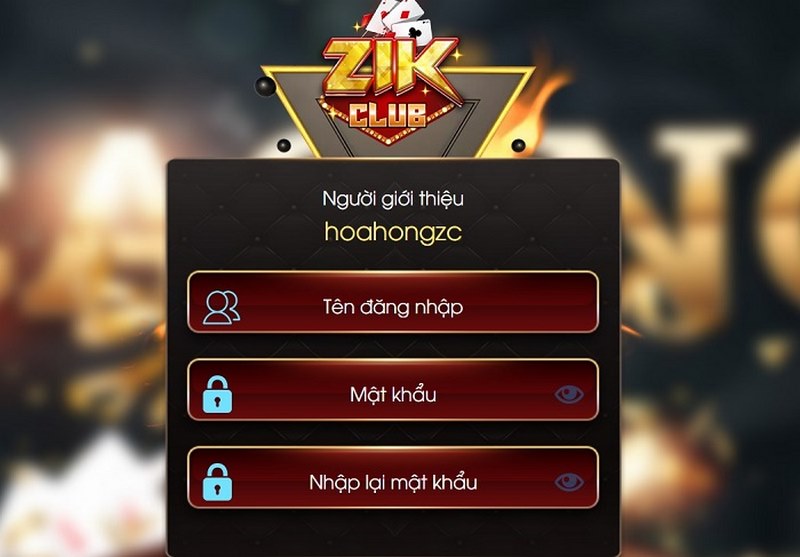 Zik Club - Tụ điểm đổi thưởng của các tín đồ xanh chín 3 Hướng dẫn đăng ký tài khoản hội viên tại Zik Club