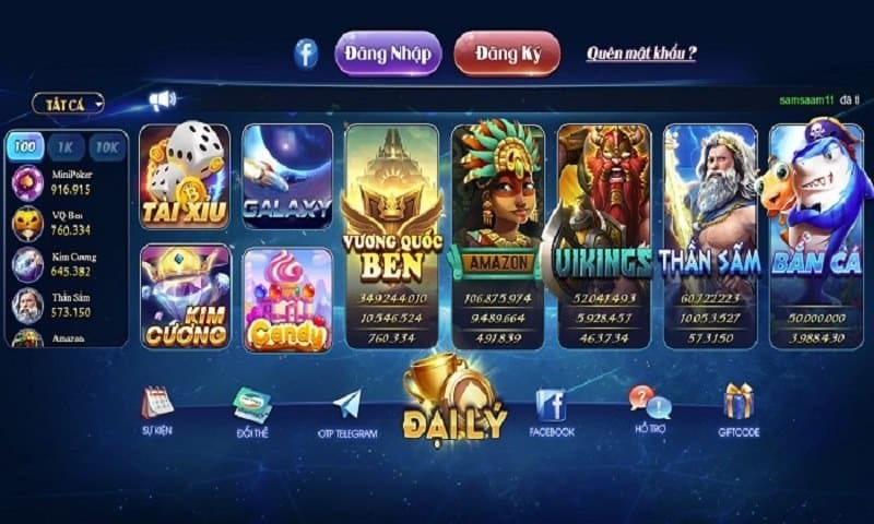 Benvip - Cổng game cực chất dành cho game thủ đẳng cấp 6 Game slots đa dạng, ấn tượng