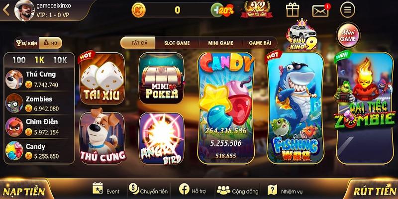 King86 Fun | King86 Win - Sân chơi đổi thưởng phiên bản mới 2023 2 Cổng game có kho game khổng lồ