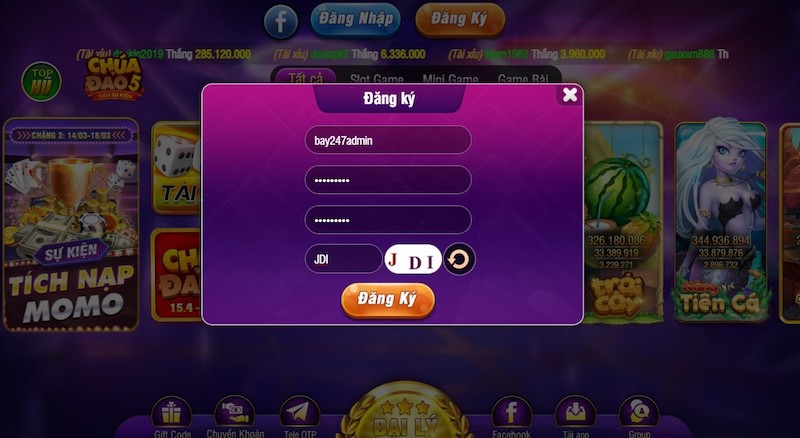 Review Bay247 - Cổng game bài đổi thưởng hot nhất hiện nay 4 Đăng ký duyệt nhanh và dễ dàng