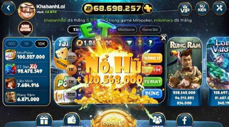 Big79 - Cổng game đánh bài đổi thưởng uy tín 2023 3 Quay Hũ Slot hấp dẫn