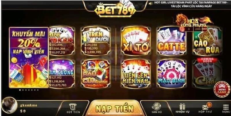 Bet789 - Cổng game đổi thưởng trực tuyến HOT nhất 2023 8 cổng game uy tín nên nhận được nhiều đánh giá tốt từ người chơi