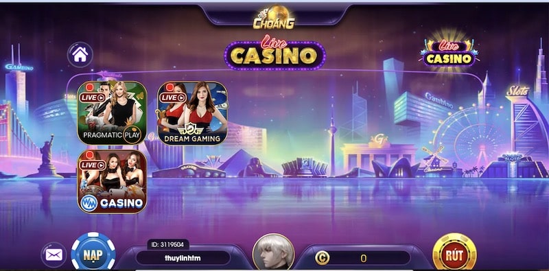 Giới thiệu Choang club - Cổng game đổi thưởng đẳng cấp hiện nay 5 game casino chuyên nghiệp