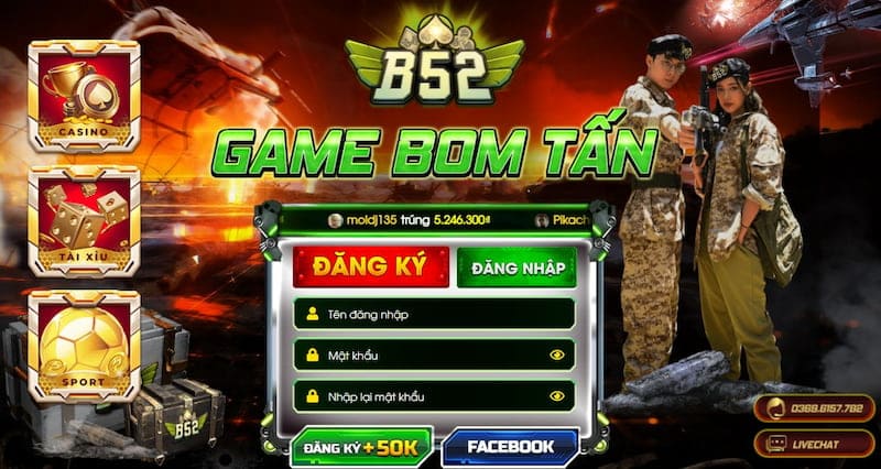 B52 Club - App chơi đánh bài đổi thưởng online #1 châu Á 9 giao diện ấn tượng