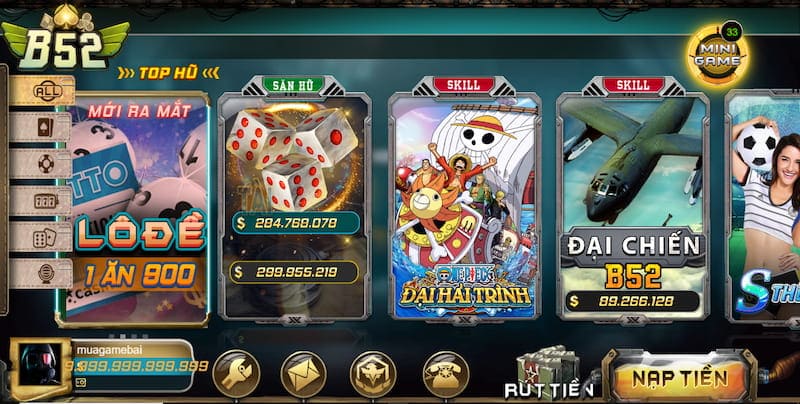 B52 Club - App chơi đánh bài đổi thưởng online #1 châu Á 10 kho game đồ sộ top đầu hiện nay