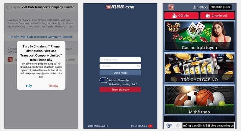 M88 - Cổng game bắn cá siêu hot, đổi thưởng cực lớn 8 Tải app trên IOS nhanh chóng