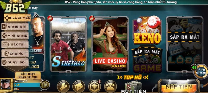 B52 Club - App chơi đánh bài đổi thưởng online #1 châu Á 11 sân chơi b52 luôn mang đến trải nghiệm tốt nhất cho anh em