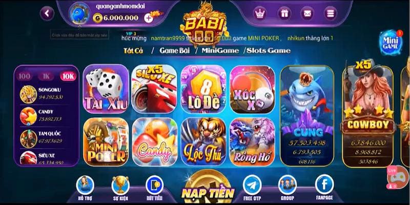 Babi88 club - Cổng game Đổi Thưởng Lôi Cuốn Rất Đáng Trải Nghiệm 6 Những game phổ biến nhất tại Babi88 club