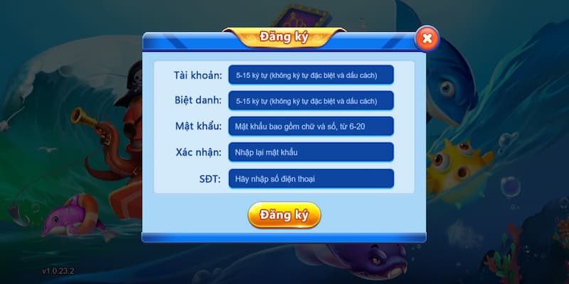 Đăng ký nhanh chóng, dễ dàng