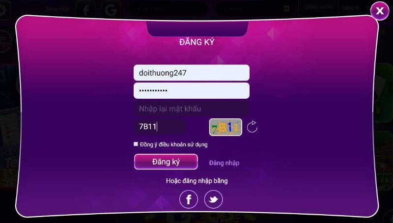 Doden club - Game đổi thưởng trực tuyến số 1 hiện nay 2 Hướng dẫn đăng ký tài khoản Doden club