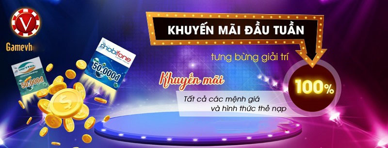 Gamevh - Sân chơi giải trí đổi thưởng hàng đầu châu Á 7 Tổng hợp các khuyến mãi HOT của Gamevh