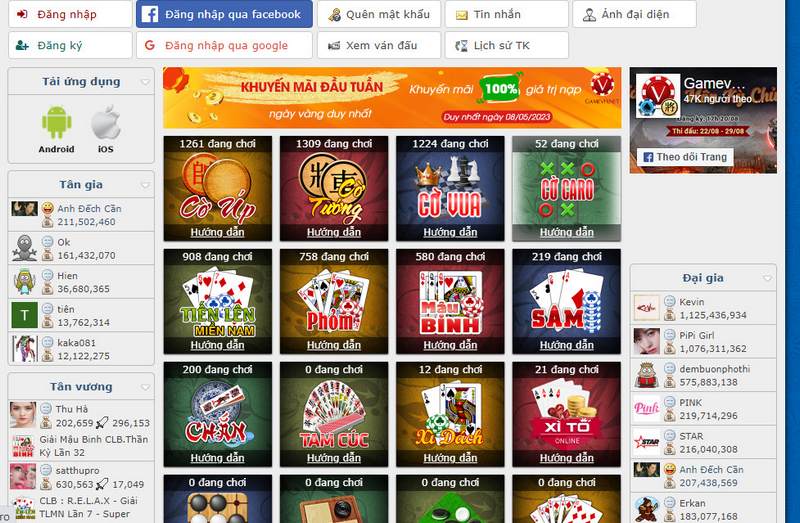 Gamevh - Sân chơi giải trí đổi thưởng hàng đầu châu Á 1 Hướng dẫn cách tải Gamevh chi tiết nhất