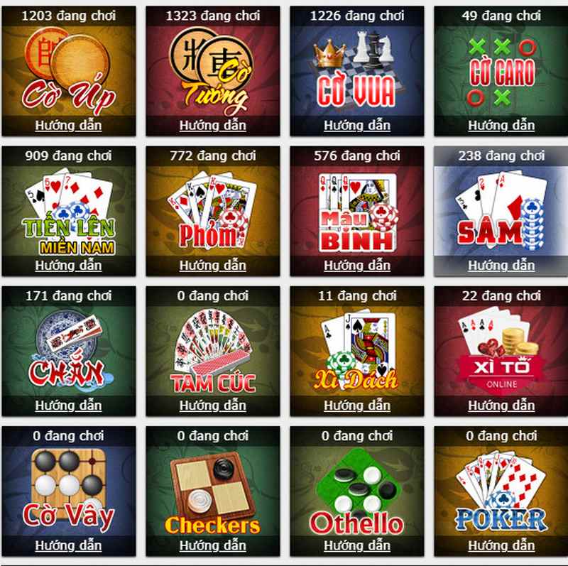 Gamevh - Sân chơi giải trí đổi thưởng hàng đầu châu Á 6 Những trò chơi có tại Gamevh