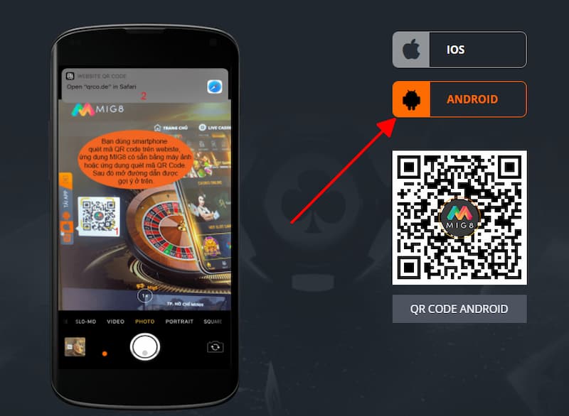 MIG8 - Top cổng game được yêu thích tại Việt Nam năm 2023 3 Tải ứng dụng MIG 8 về Android