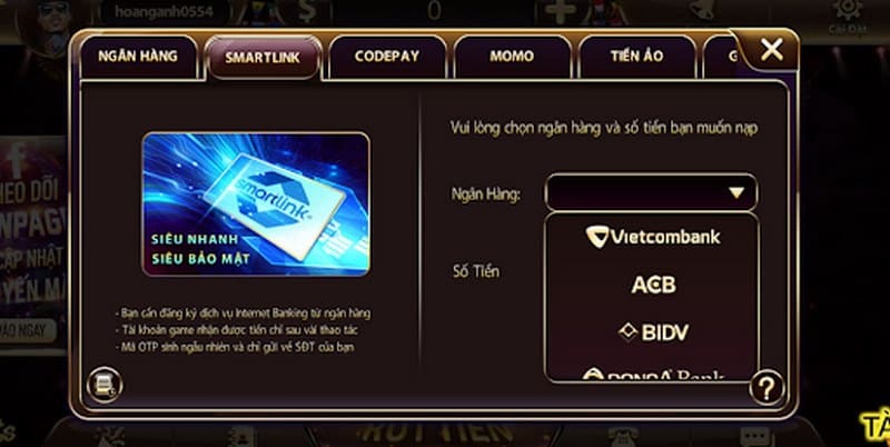 Mon club - Cổng game nổ hũ đình đám nhất năm 2023 5 Thực hiện giao dịch siêu đơn giản