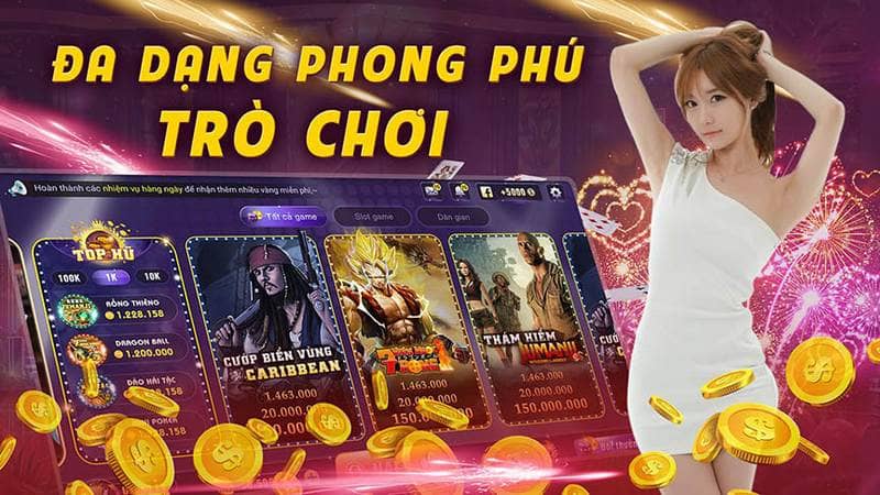 Ngon club - Cổng game nổ hũ uy tín, chất lượng cao 7 Cổng game cung cấp đa dạng các thể loại trò chơi