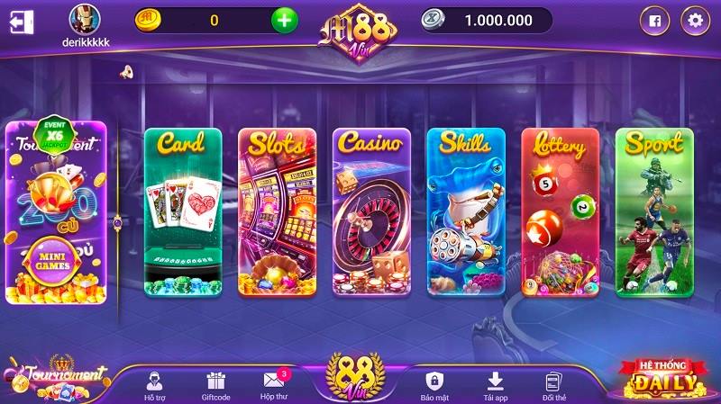 M88 vin - Sân chơi hàng đầu của tín đồ đam mê xanh chín 3 Mini game skills là sảnh chơi hiện đại và cần vận dụng kỹ năng chơi linh hoạt.