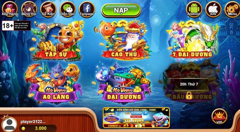 Bắn cá siêu thị - Địa chỉ chơi game nổi tiếng nhất thị trường 1 Các thông tin cơ bản về cổng chơi Siêu Thị Bắn Cá hấp dẫn