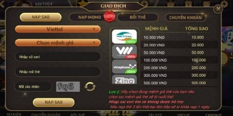 Win247 - Cổng game giải trí uy tín bậc nhất hiện nay 6 Hướng dẫn nạp tiền vào tài khoản Win247 nhanh chóng