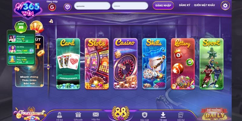 W365 Win - Cổng chơi bắn cá hấp dẫn, tỷ lệ ăn thưởng lớn 1 Cổng chơi bắn cá W365 là địa chỉ hấp dẫn thu hút nhiều ngư thủ