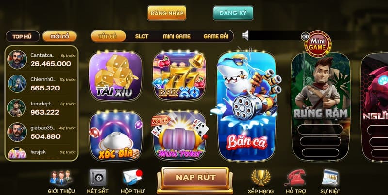 XO68 Vip - Cổng game đắt khách nhất màn ảnh nhỏ hiện nay 4 XO68 Vip nổi tiếng với kho game khủng, đa dạng thể loại