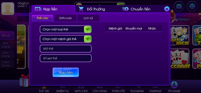 Choihay - Sân chơi giải trí top đầu châu Á cho bạn khám phá 5 Cách thức nạp tiền chuẩn chỉnh nhất cho tân binh