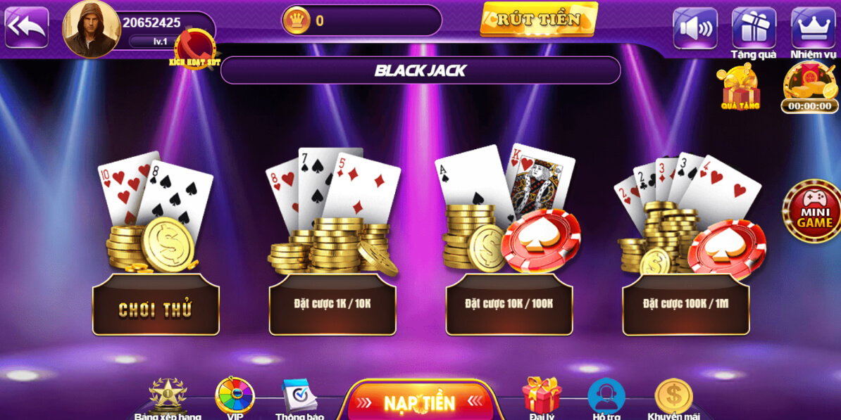 thế mạnh của cổng game 68 game bài